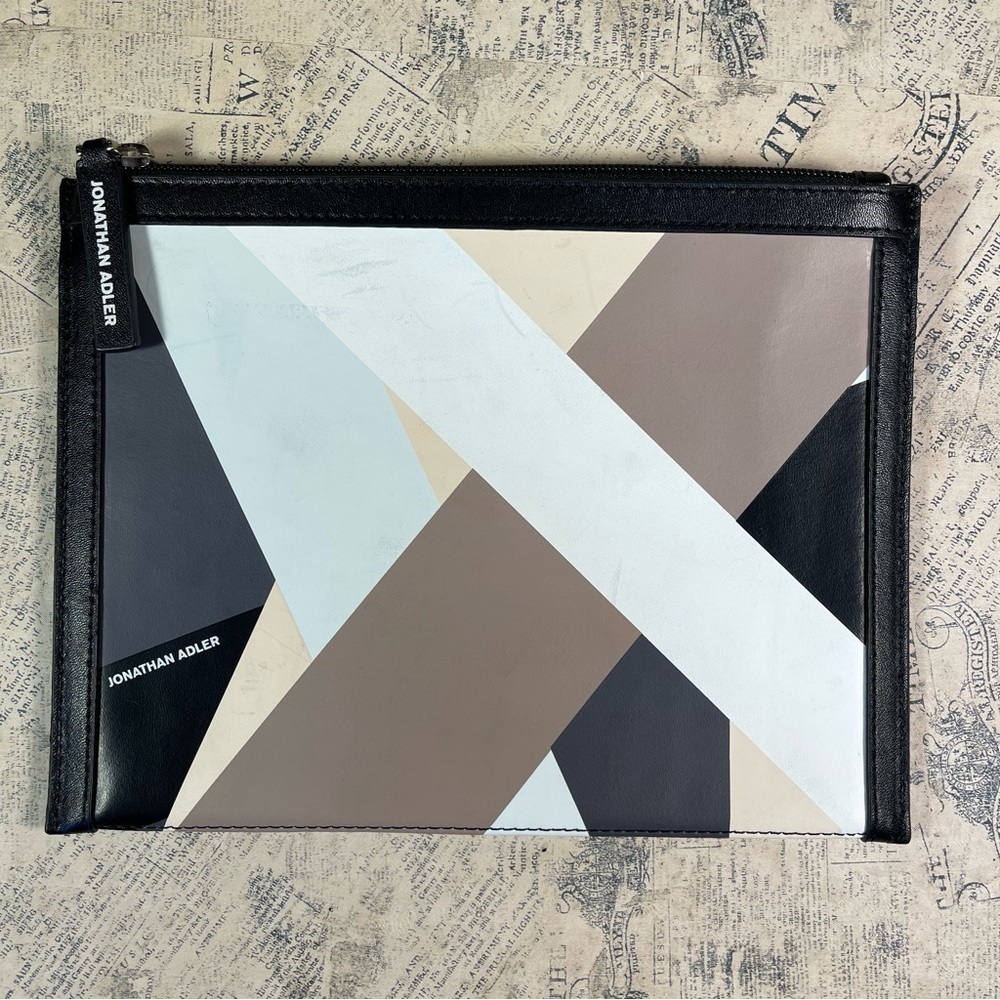 Jonathan Adler zipper pouch bag